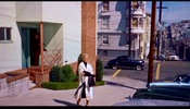 Vertigo (1958)Kim Novak, Lombard Street, San Francisco, California, car and handbag